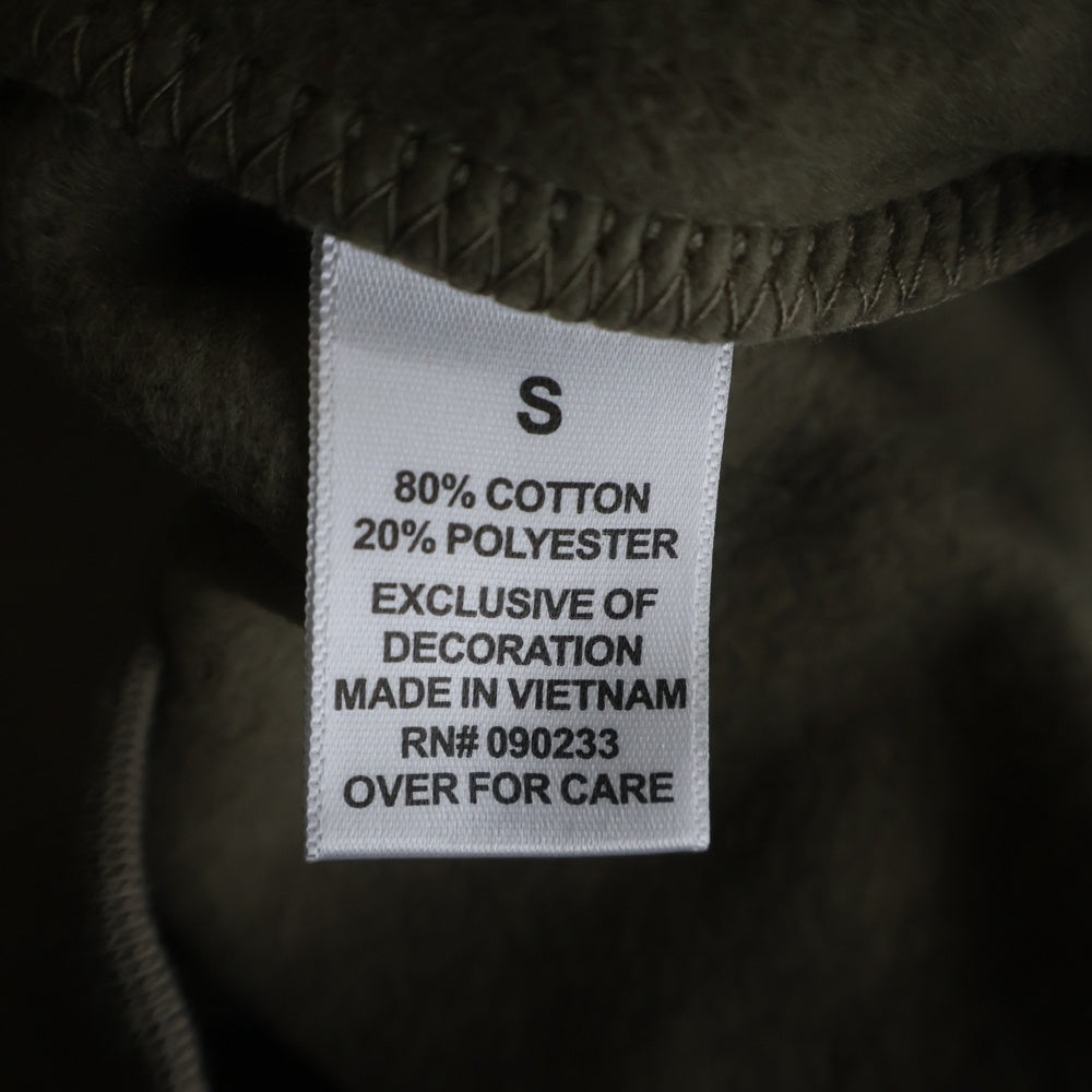 FEAR OF GOD ESSENTIALS(フィアオブゴッド エッセンシャルズ) HOODIE バックラバーロゴ プルオーバースウェットパーカー フーディー グレー