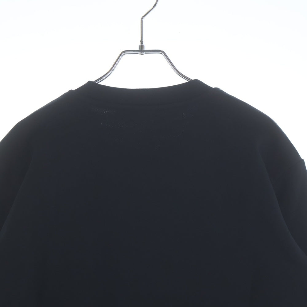 Alexander McQueen(アレキサンダーマックイーン) Pattern Round Neck Long Sleeves Sweatshirt クルーネックスウェットトレーナー ブラック 415099 RKH51