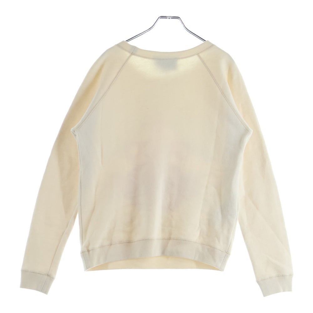 GUCCI(グッチ) Sweatshirt ラインストーン装飾 クルーネックスウェットトレーナー アイボリー 515013 X9S48