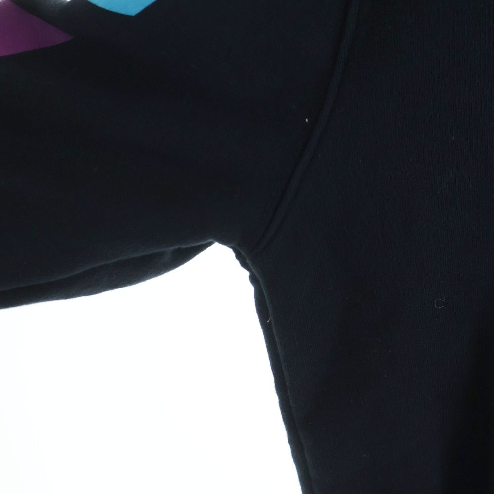 OFF-WHITE(オフホワイト) 18AW Zip Up Hoodie グラデーション ジップアップスウェットパーカー フーディー ブラック OMBE001F18192005