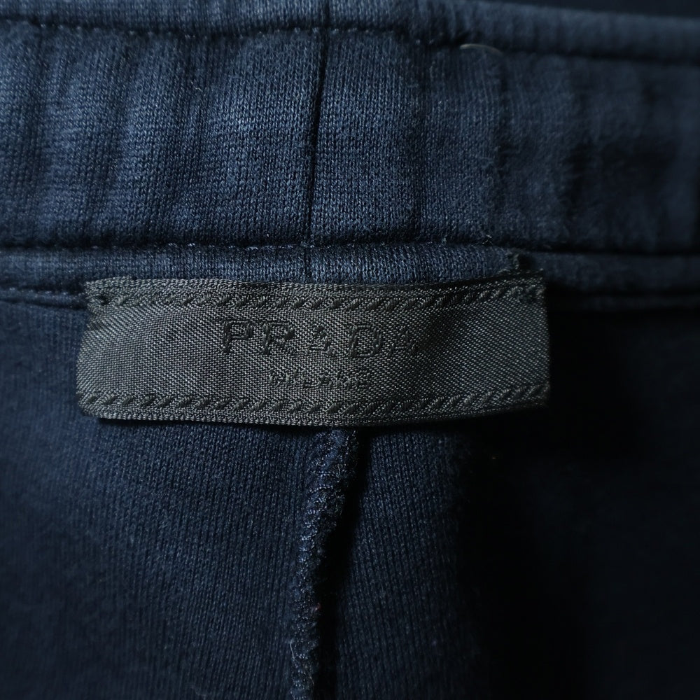 PRADA(プラダ) Track Pants Jersey バックラバーロゴ トラックパンツ ブラック UJP106
