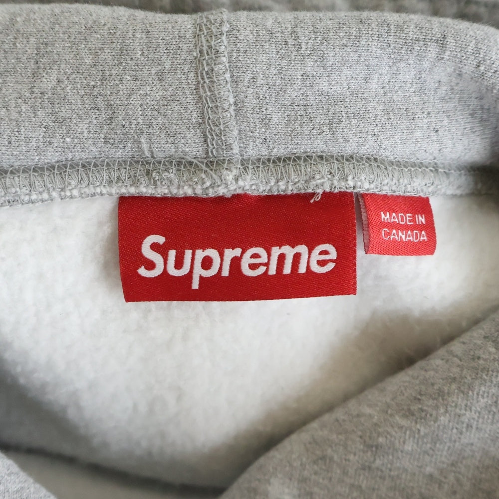 SUPREME(シュプリーム) 25AW BOX LOGO HOODED SWEATSHIRT ボックスロゴ プルオーバーパーカー グレー/ネイビー