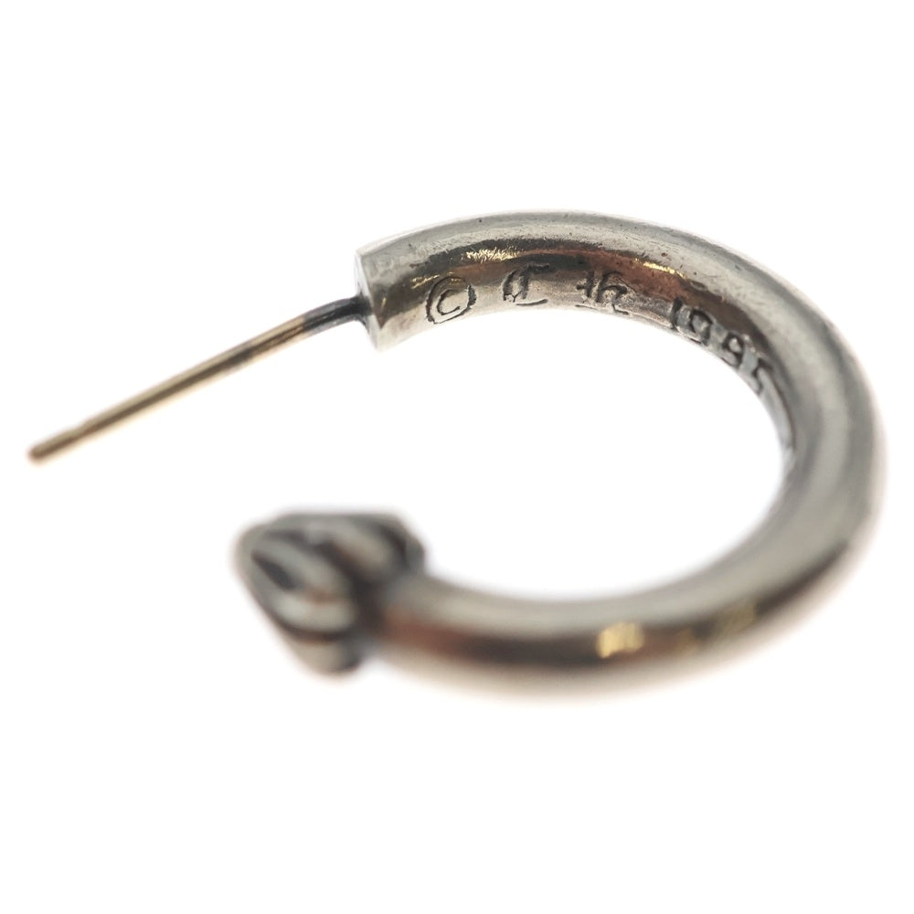 CHROME HEARTS(クロムハーツ) HOOP PLAIN プレーン フープピアス シルバー BCA101