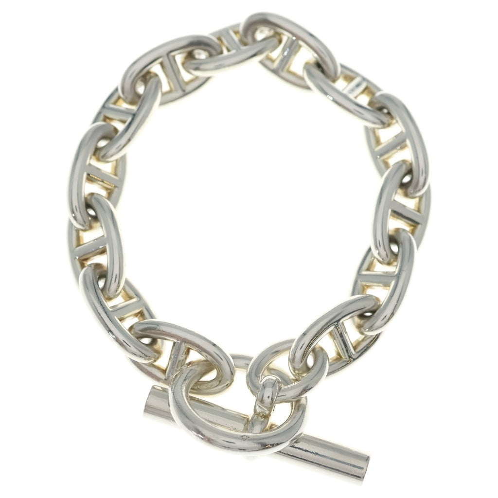 HERMES(エルメス) Chaine d'Ancre GM シェーヌダンクルGM 13コマ チェーンブレスレット シルバー レディース