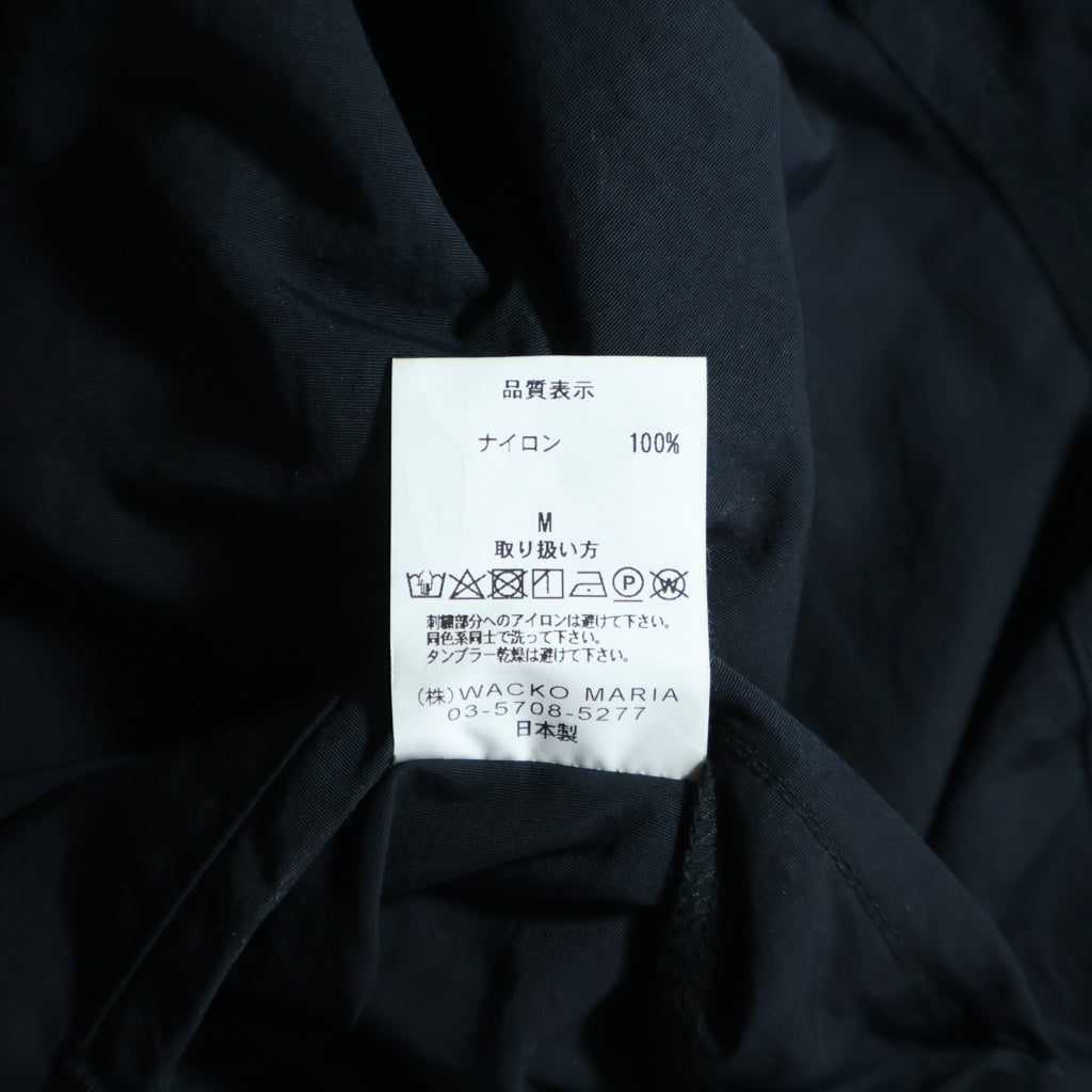 WACKO MARIA(ワコマリア) 25SS ATHILETIC SHORTS 25SS-WMP-PT22 アスレチック ナイロンショーツ ハーフパンツ ブラック