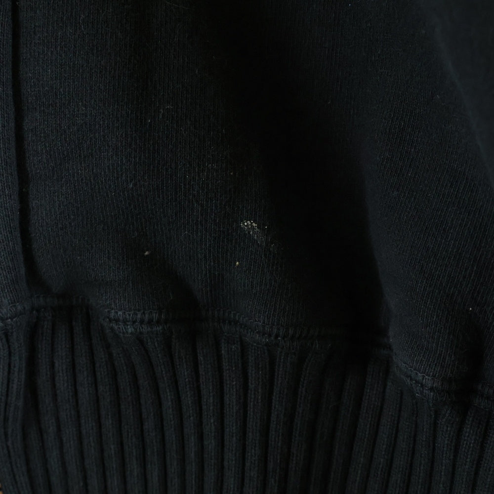 Perfect Ribs(パーフェクトリブス) ×A LOVE MOVEMENT KEEP CALM Basic Zip Hoodie ア ラブ ムーブメント ベーシック ジップアップスウェットパーカー フーディー ブラック PR534035A