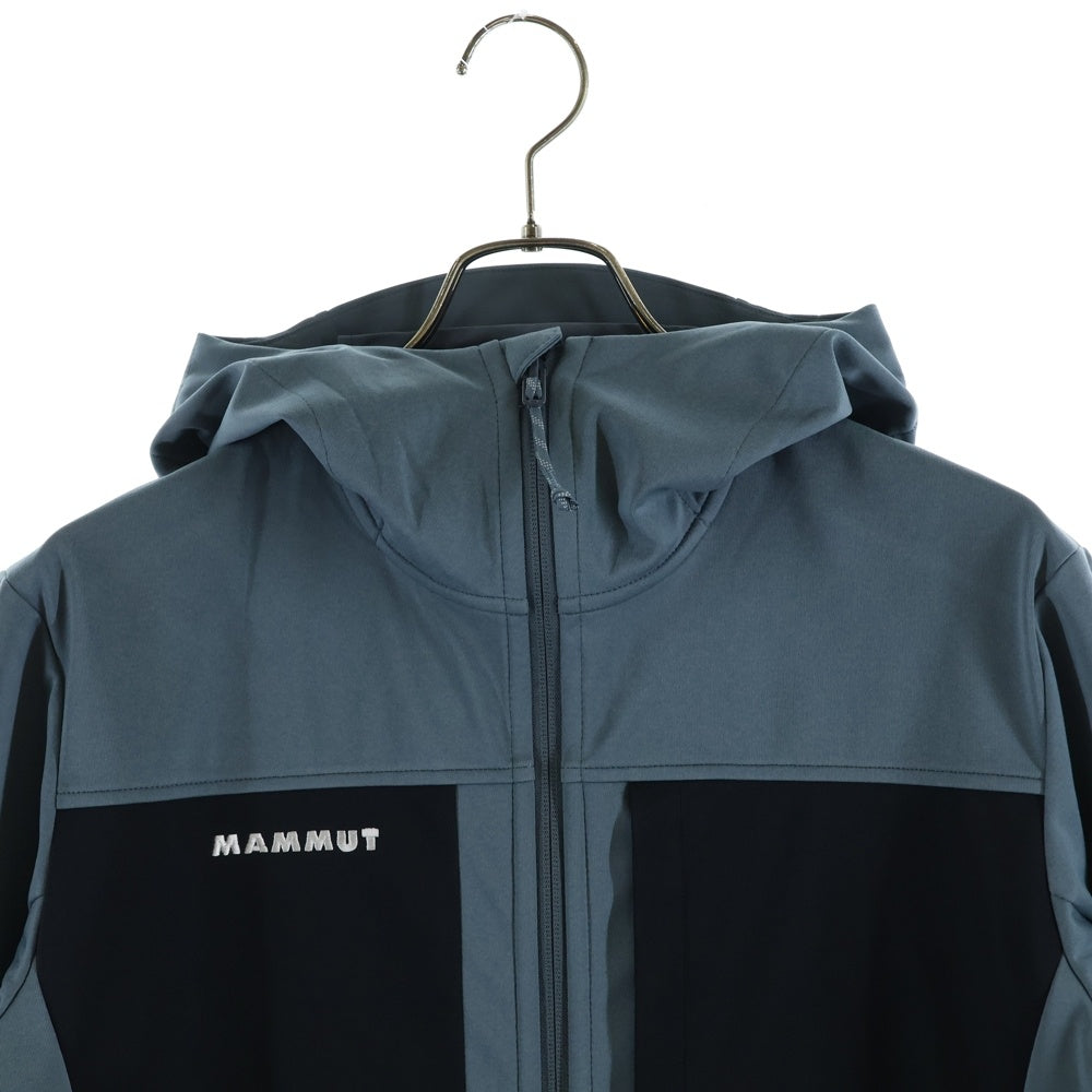 MAMMUT(マムート) アルティメイト 8 ソフトシェル フーデッド ジャケット アジアンフィット 1011-02650 グレー