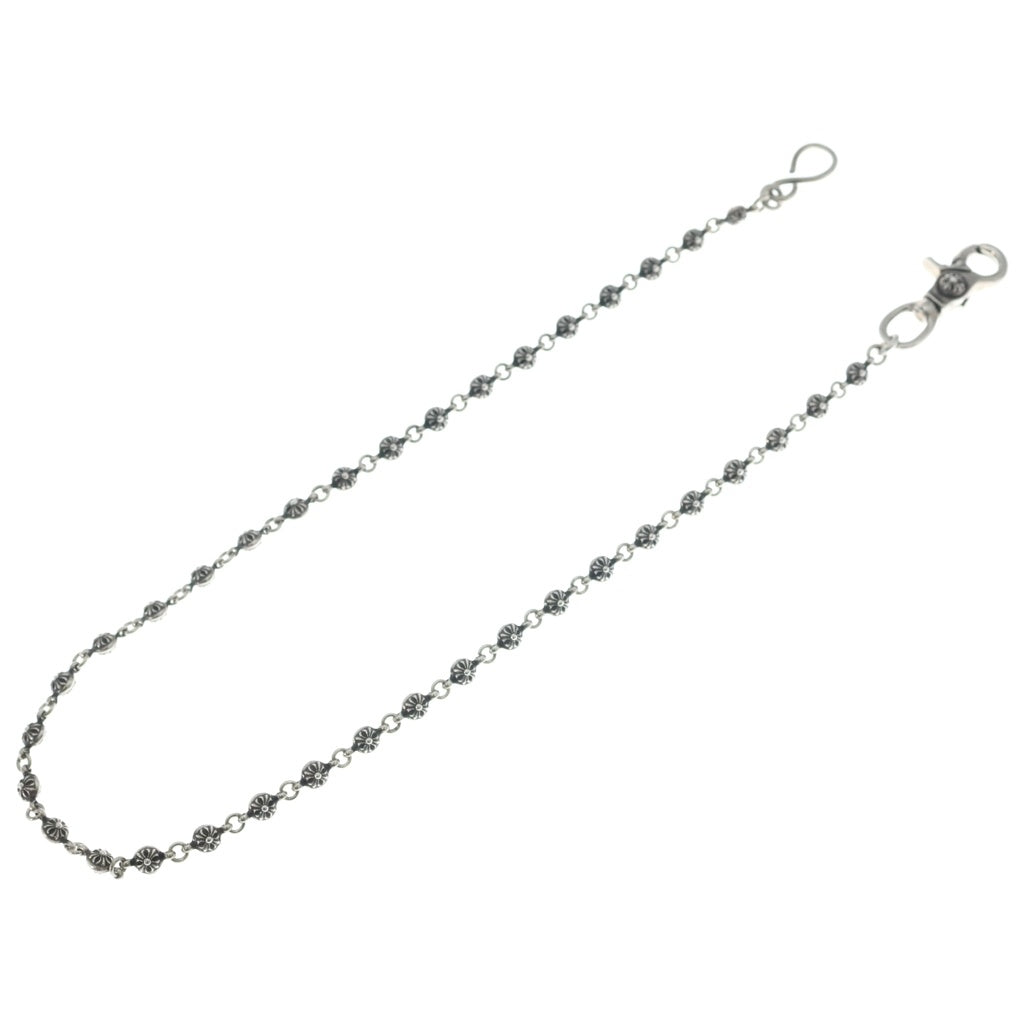 CHROME HEARTS(クロムハーツ) 1BALL EX LONG-S 1クリップエクストラロング#1クロスーボール ウォレットチェーン シルバー