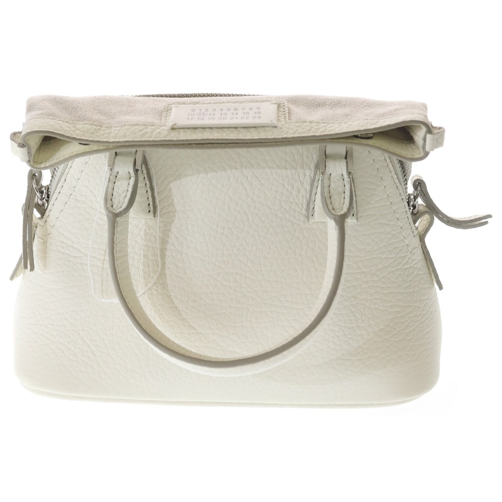 Maison Margiela(メゾンマルジェラ) 5AC マイクロ ショルダーバッグ S56WG0081P4455 ホワイト レディース