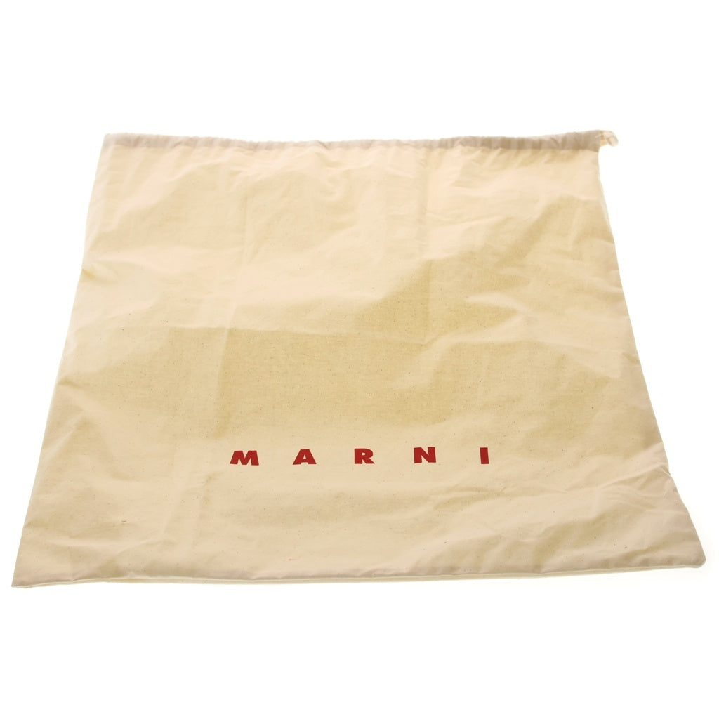 MARNI(マルニ) TRUNKAROO SBMQ0107U0P6948 レザーショルダーバッグ ミッドナイトブルー レディース