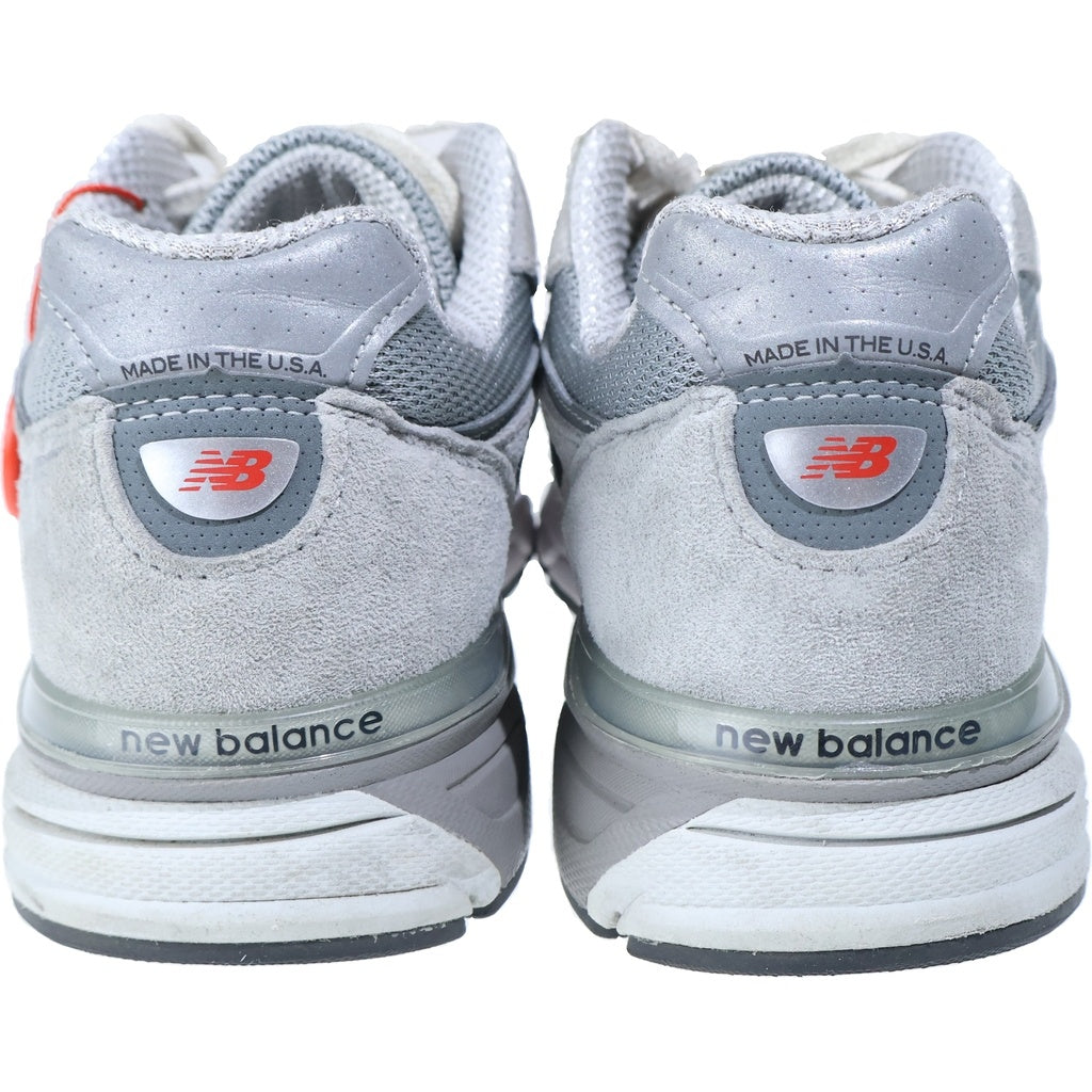 New Balance(ニューバランス) 990V4 メッシュローカットスニーカー グレー US9.5/27.5cm U990GR4