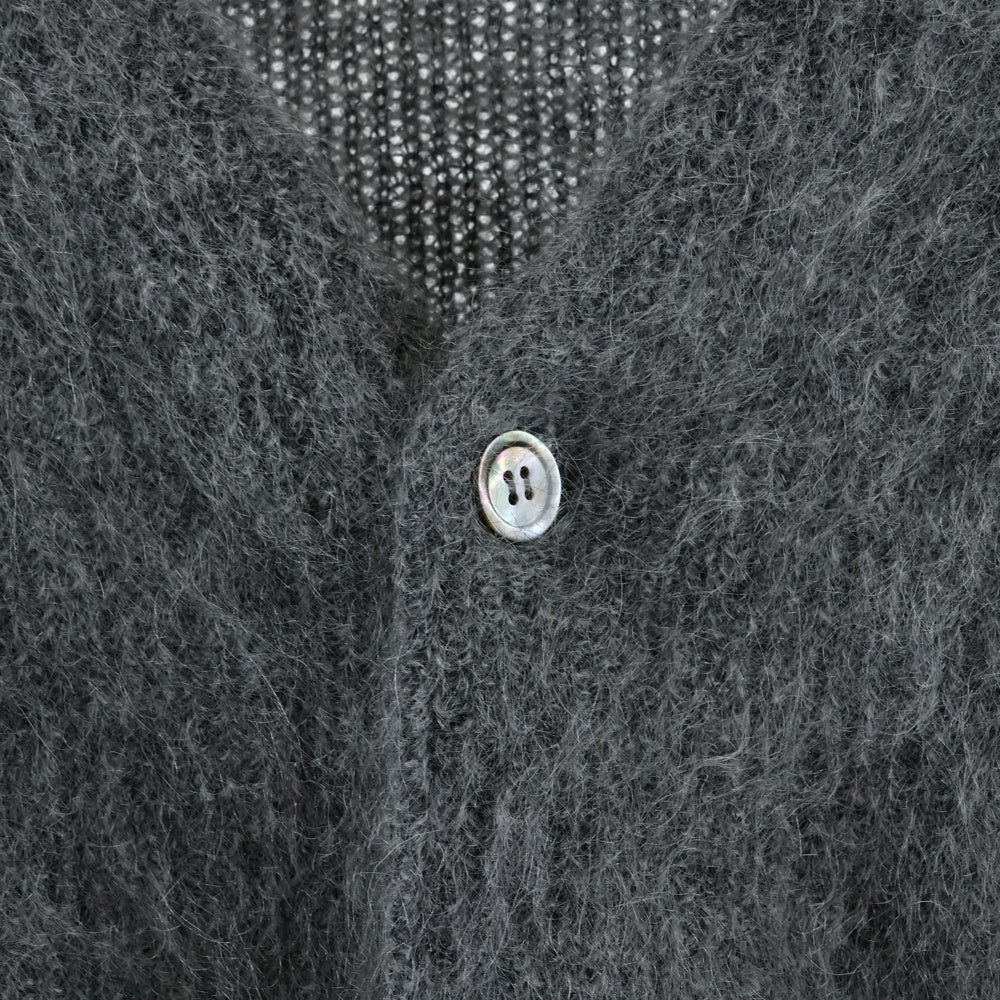 UNUSED(アンユーズド) 22AW mohair knit cardigan モヘアニットカーディガン グレー US2271
