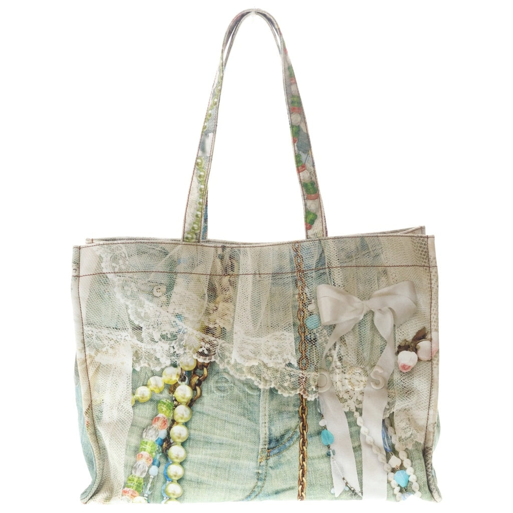 Acne Studios(アクネ ストゥディオズ) Logo Tote Bag トロンプルイユ