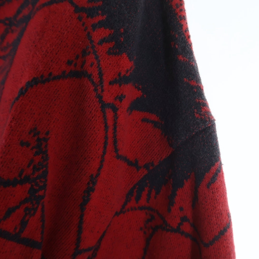 SUPREME(シュプリーム) 17AW AKIRA Syringe Jacquard L/S Top アキラ シリンジ ジャガード 長袖Tシャツ ロンT レッド