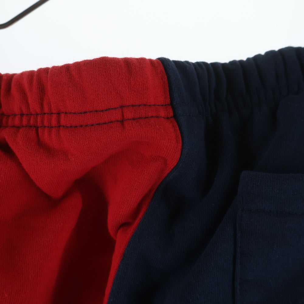 SUPREME(シュプリーム) 18AW Split Sweatpants スプリット スウェットパンツ ネイビー/レッド