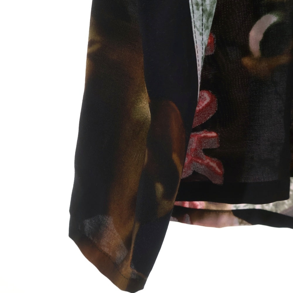 WACKO MARIA(ワコマリア) 凶気の桜 HAWAIIAN SHIRT S/S 半袖開襟シャツ アロハシャツ ブラック