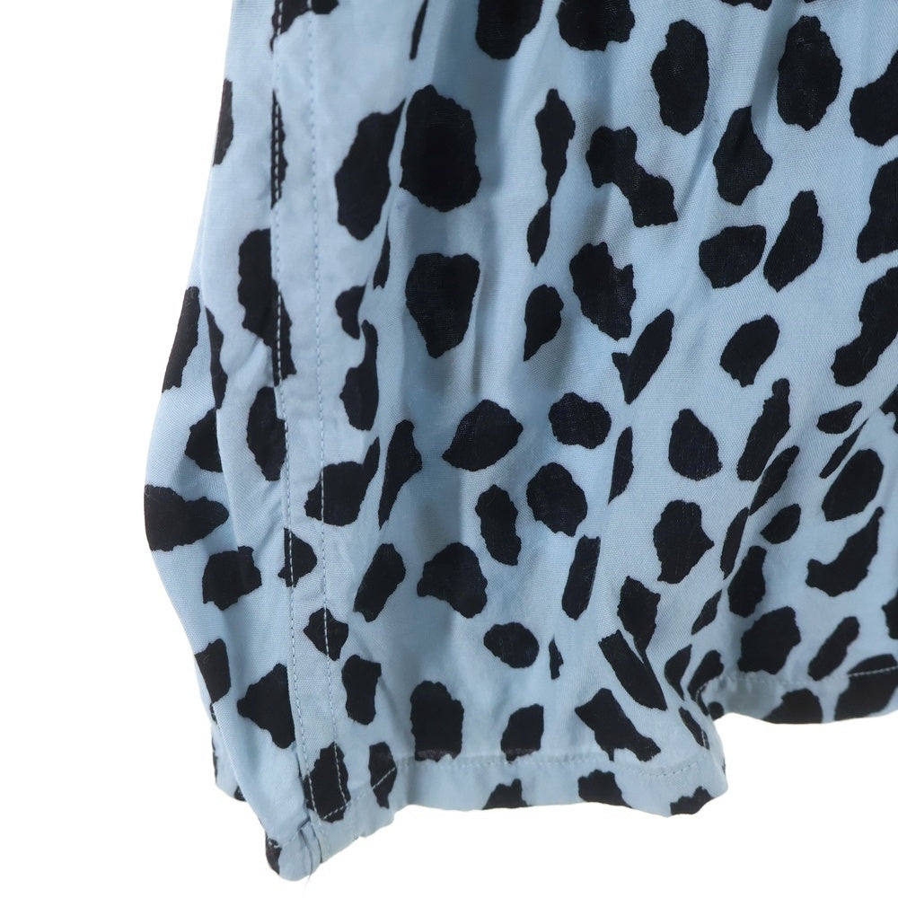 WACKO MARIA(ワコマリア) LEOPARD HAWAIIAN SHIRT レオパード 半袖開襟シャツ アロハシャツ ブルー
