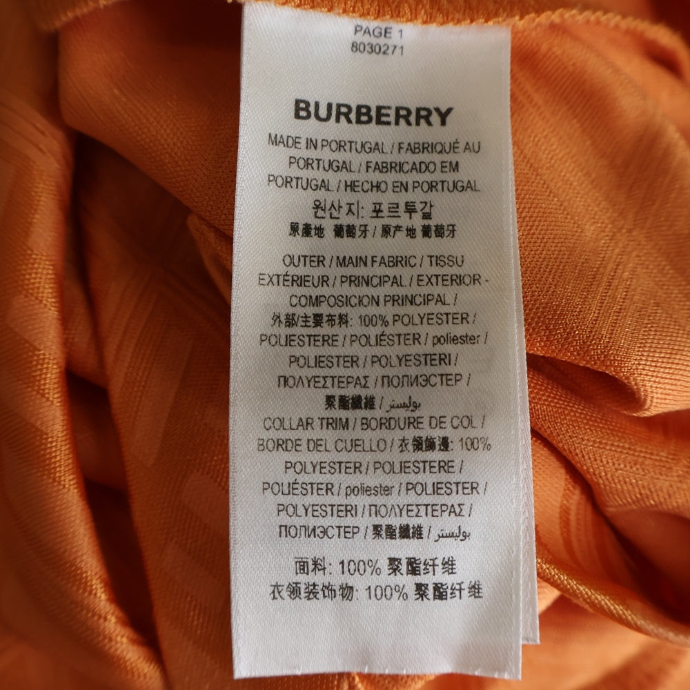 BURBERRY(バーバリー) T-Shirt 総柄 半袖Tシャツ オレンジ 8030271