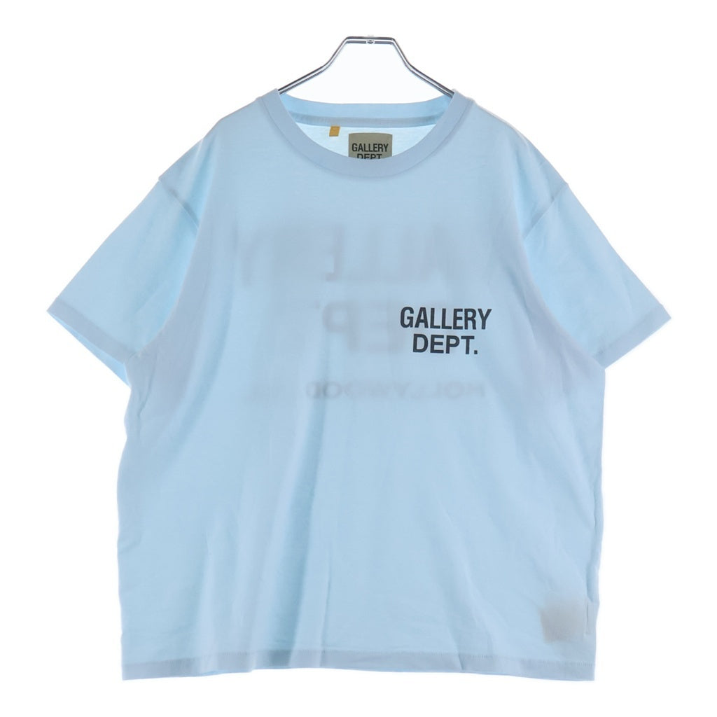GALLERY DEPT.(ギャラリーデプト) Souvenir T-Shirt ロゴプリント 半袖Tシャツ ブルー