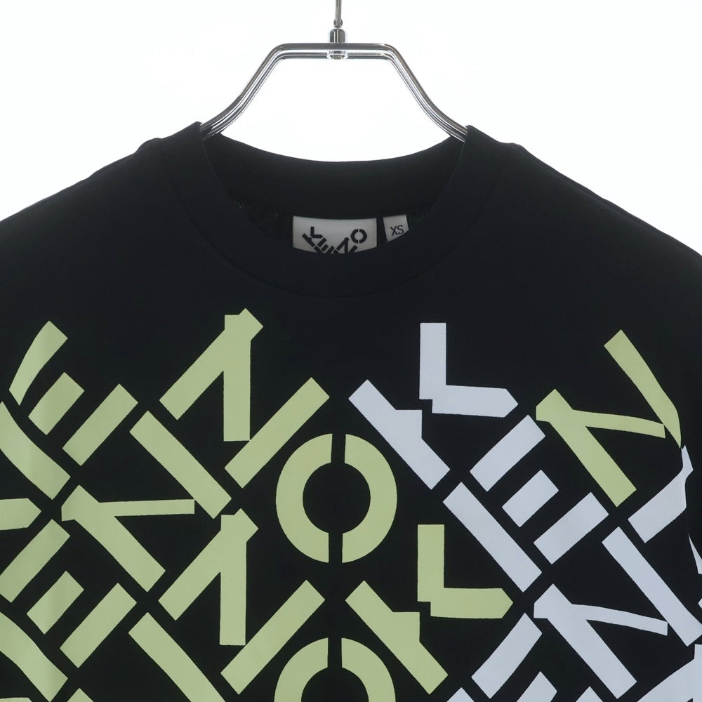 KENZO(ケンゾー) T-Shirt ロゴプリント 半袖Tシャツ ブラック FC55TS2084SK