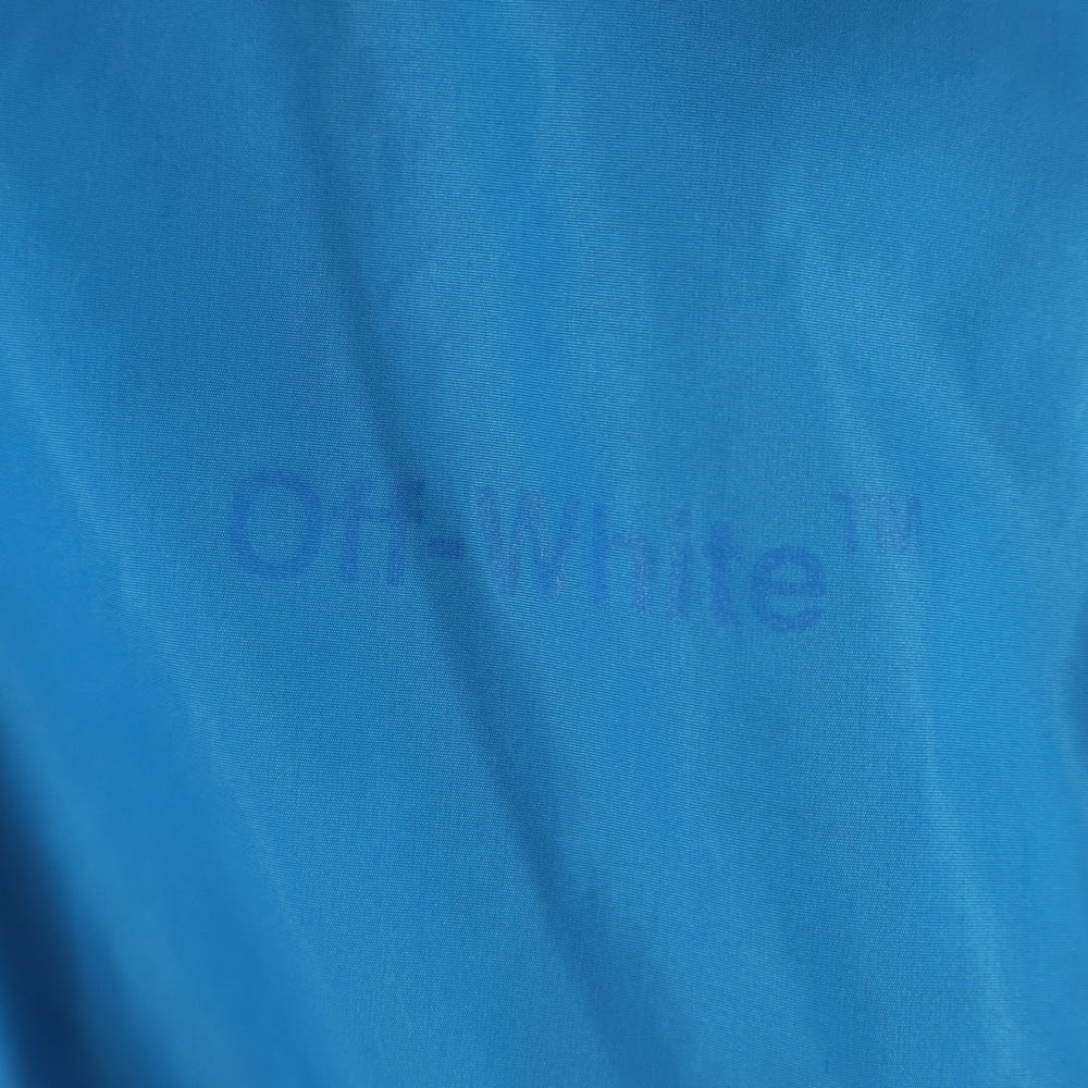 OFF-WHITE(オフホワイト) 23SS Diag Bomber Jacket ボンバージャケット ブルー OWEH017S23FAB001