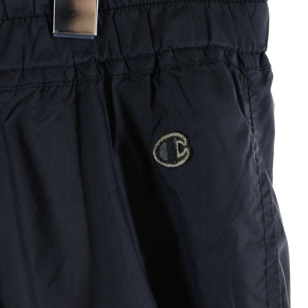 Rick Owens(リックオウエンス) 21SS ×Champion Nylon Pants チャンピオン ナイロンパンツ ブラック CM21S0016-216769