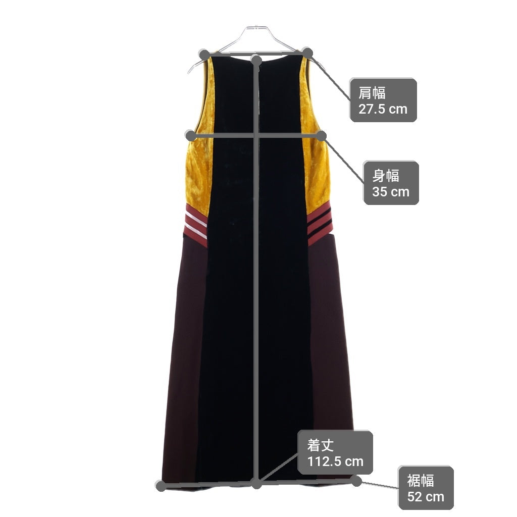 BOTTEGA VENETA(ボッテガヴェネタ) Dress ベロア ドレス ワンピース ブラウン レディース 530295