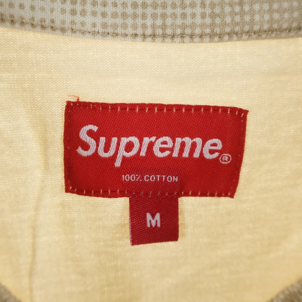 SUPREME(シュプリーム) 21SS Kim Necklace S/S Top キム ネックレス 半袖Tシャツ ベージュ