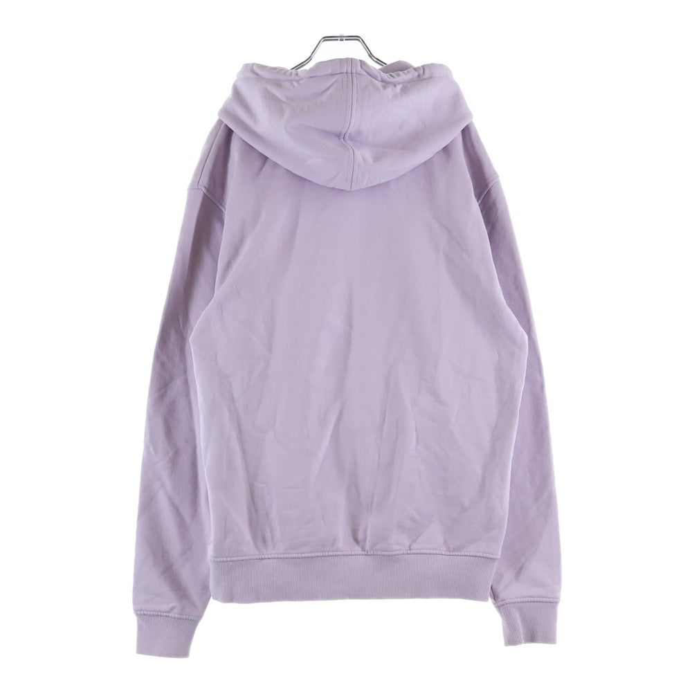 AMI Alexandre Mattiussi(アミアレクサンドルマテュッシ) Hoodie ハートロゴ刺繍 プルオーバースウェットパーカー フーディー パープル HSW260.730