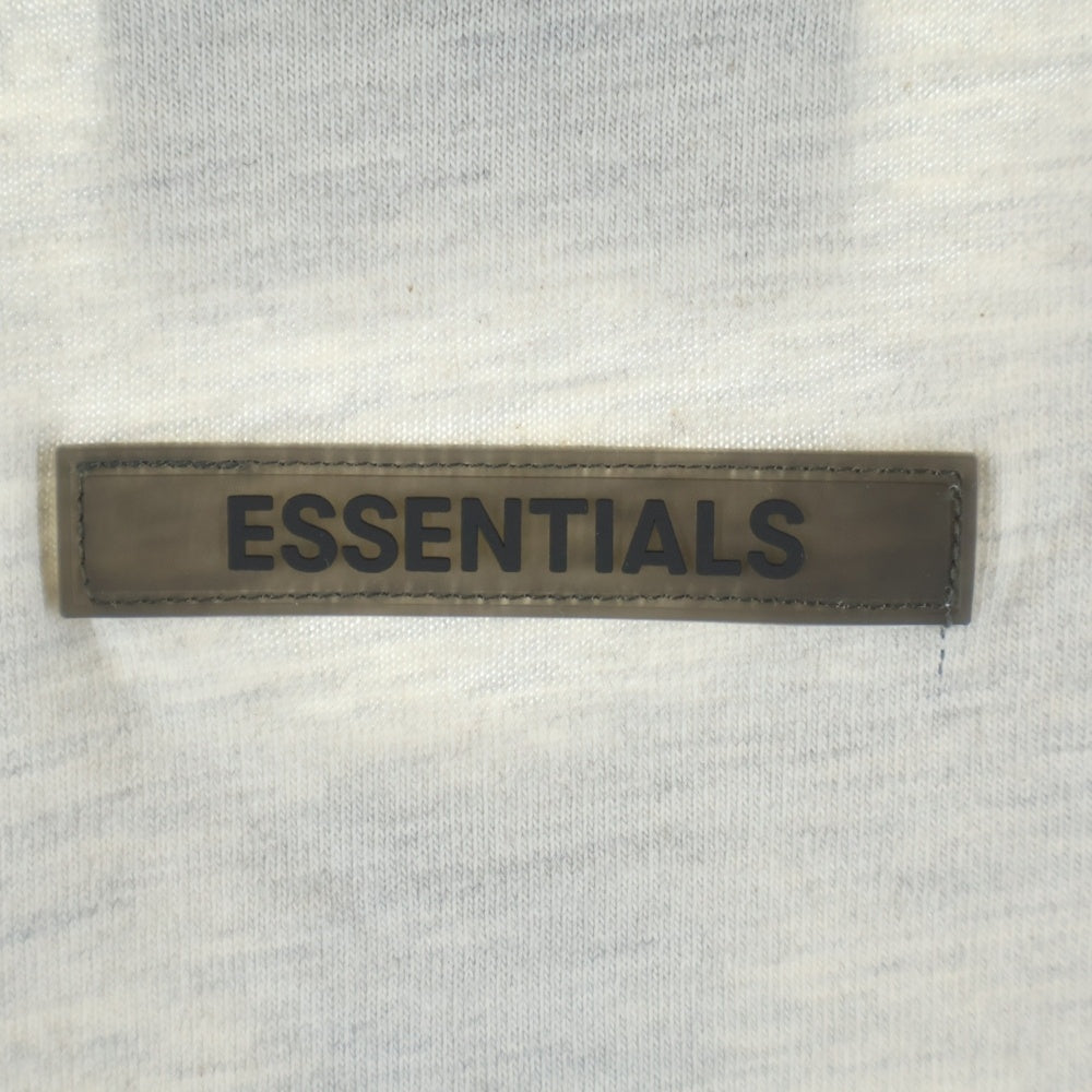 FEAR OF GOD ESSENTIALS(フィアオブゴッド エッセンシャルズ) S/S POLO SHIRT バックラバーロゴ 半袖ポロシャツ グレージュ
