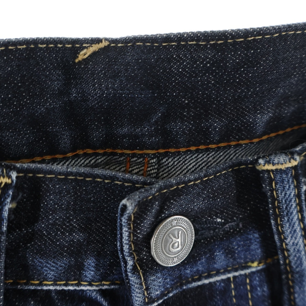 45RPM(フォーティーファイブアールピーエム) Denim Pants ボタンフライ 5ポケットデニムパンツ インディゴ