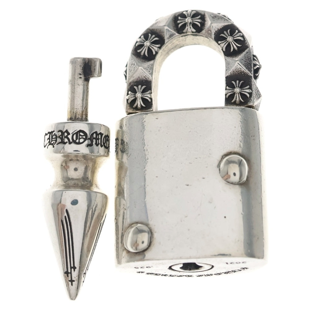 CHROME HEARTS(クロムハーツ) PADLOCK FLERKNEE パドロックフレアニー ペンダントトップ 南京錠 シルバー
