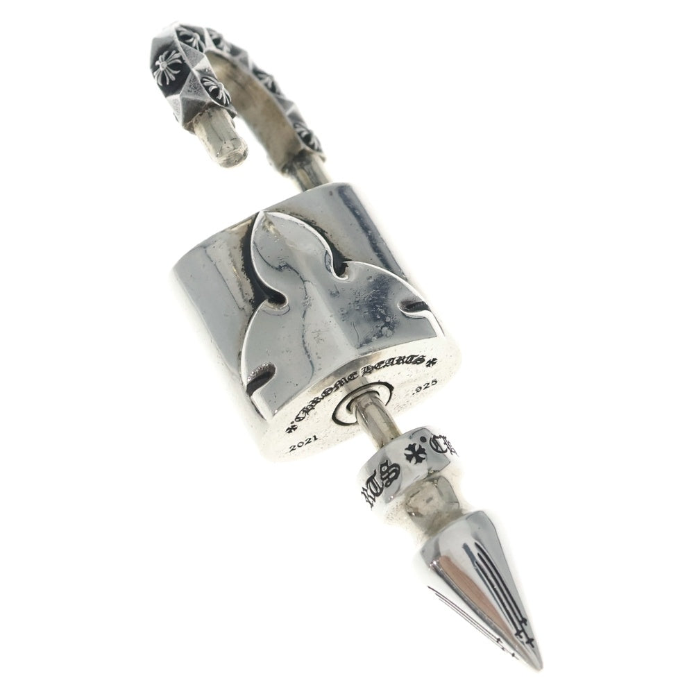 CHROME HEARTS(クロムハーツ) PADLOCK FLERKNEE パドロックフレアニー ペンダントトップ 南京錠 シルバー
