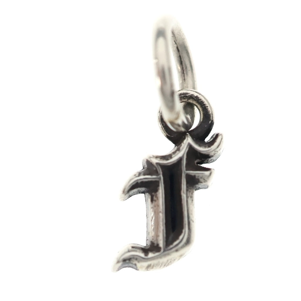 CHROME HEARTS(クロムハーツ) STACK ALPHABET F Fイニシャル アルファベットスタックチャーム ペンダントトップ シルバー
