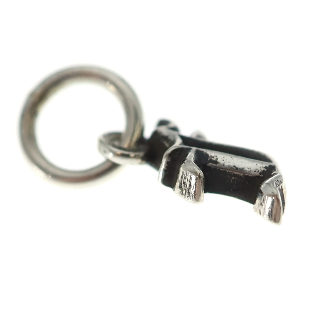 CHROME HEARTS(クロムハーツ) STACK ALPHABET F Fイニシャル アルファベットスタックチャーム ペンダントトップ シルバー