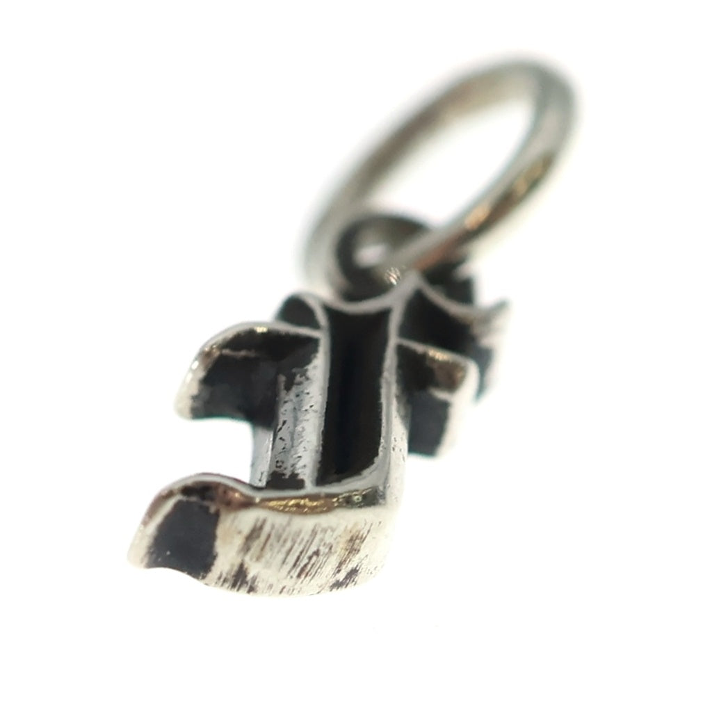 CHROME HEARTS(クロムハーツ) STACK ALPHABET F Fイニシャル アルファベットスタックチャーム ペンダントトップ シルバー