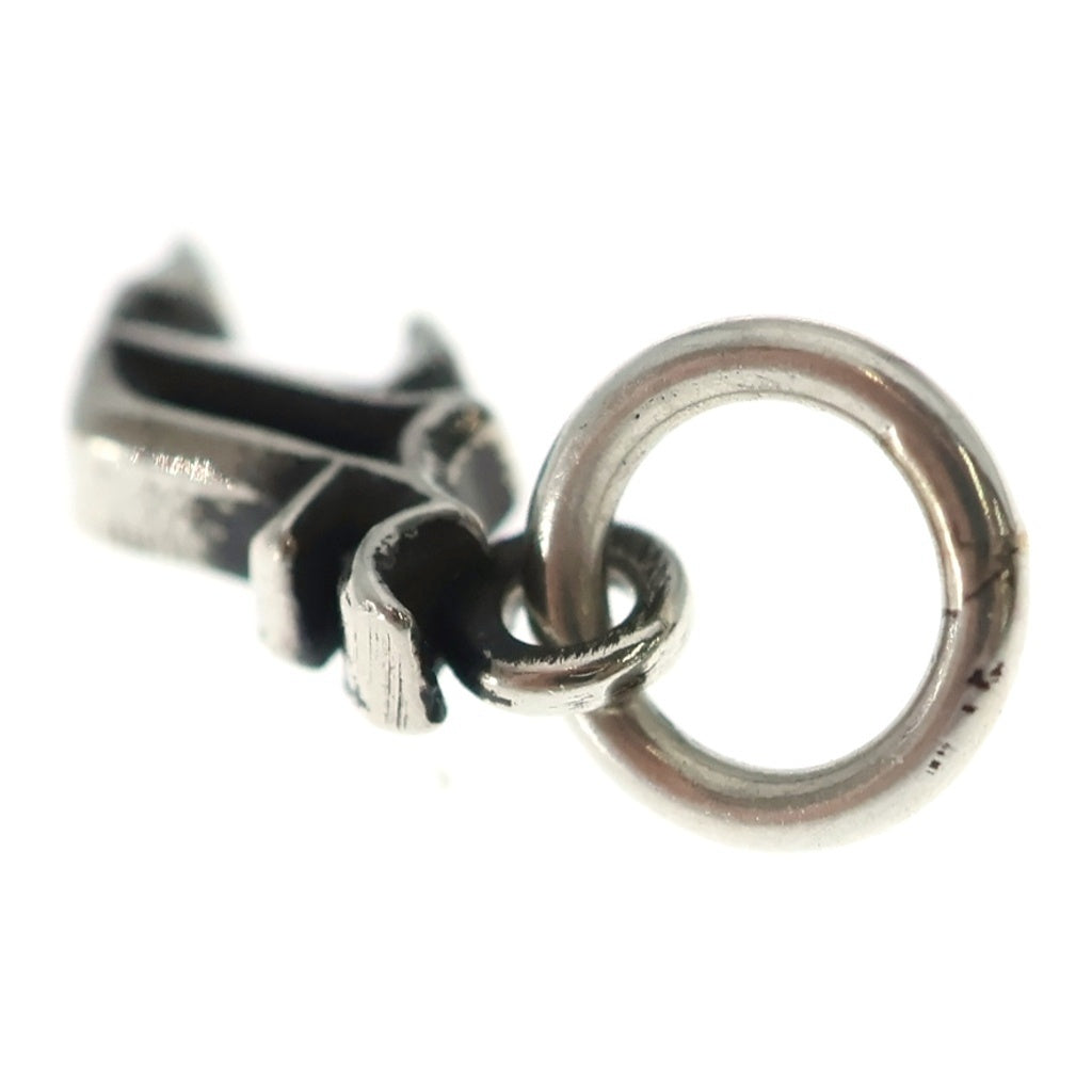 CHROME HEARTS(クロムハーツ) STACK ALPHABET F Fイニシャル アルファベットスタックチャーム ペンダントトップ シルバー