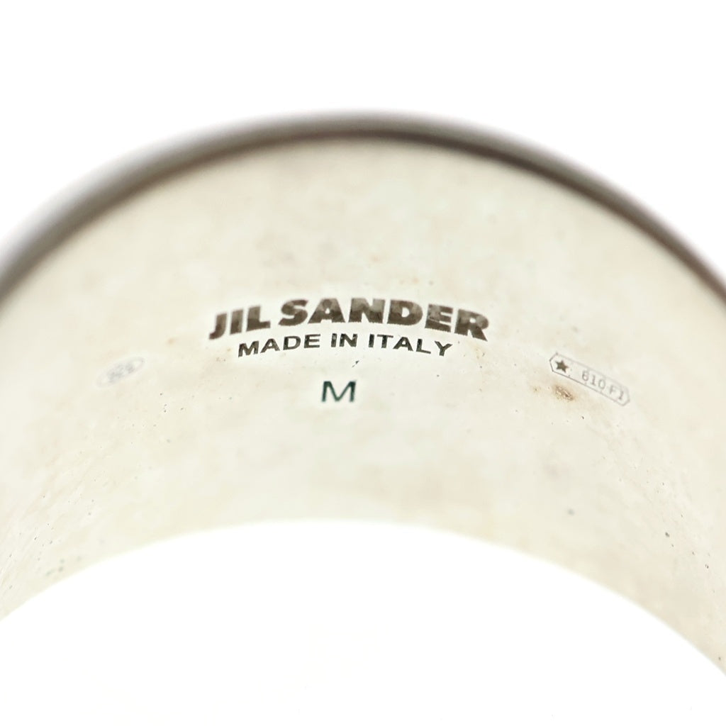 JIL SANDER(ジルサンダー) Classic Chevalier Ring シグネットリング シルバー