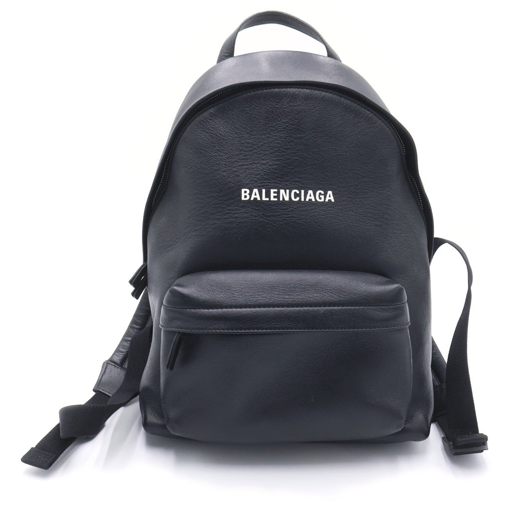 BALENCIAGA(バレンシアガ) Everyday Backpack エブリデイ レザーバックパック リュックサック ブラック 552379 レディース