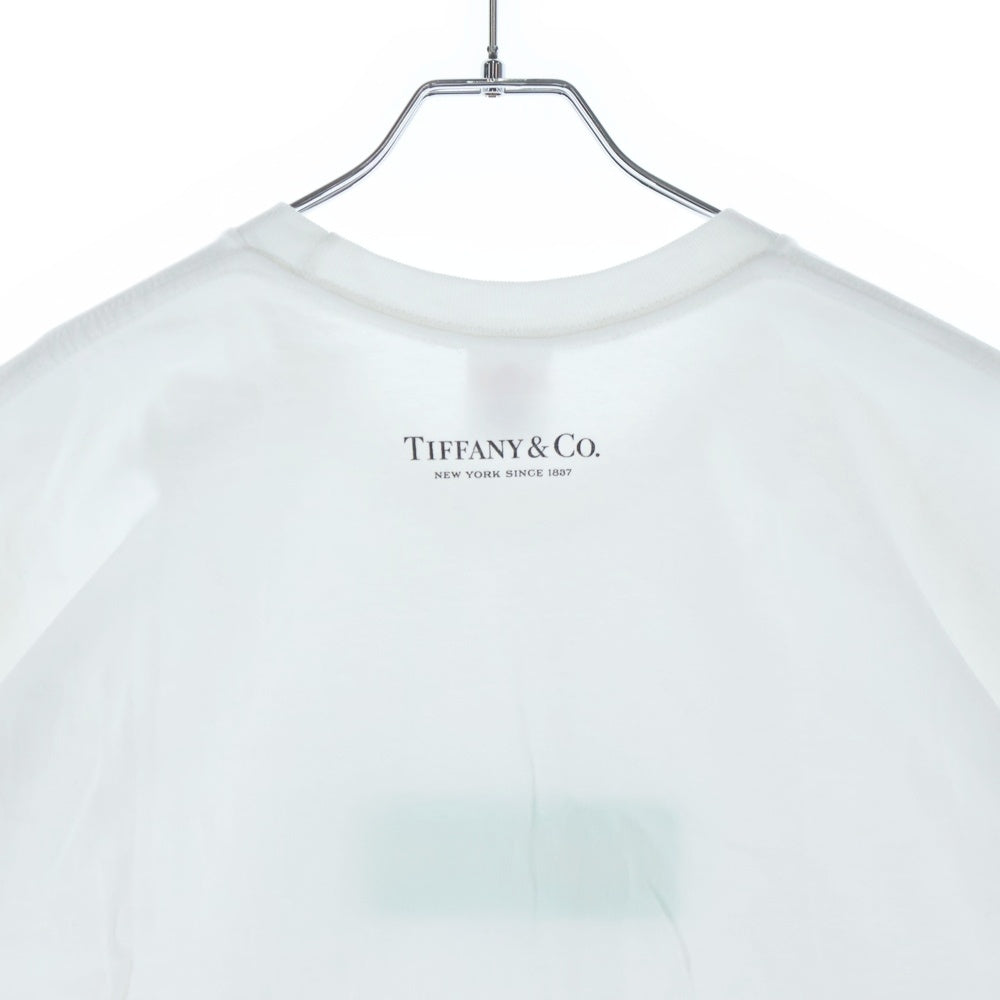 SUPREME(シュプリーム) 21AW ×Tiffany&Co Box Logo Tee ティファニー ボックスロゴ 半袖Tシャツ ホワイト