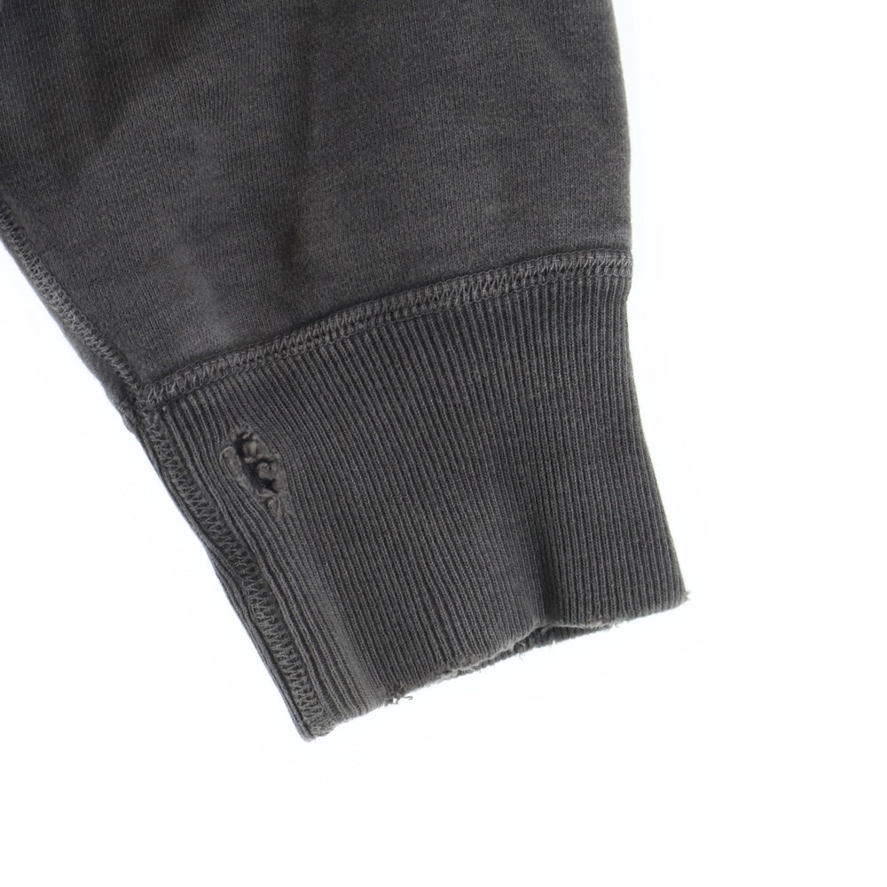 SAINT MICHAEL(セントマイケル) 21AW ×WIND AND SEA WS HOODIE ウィンダンシー ダメージ加工 プルオーバースウェットパーカー フーディー グレー SM-A21-0000-066