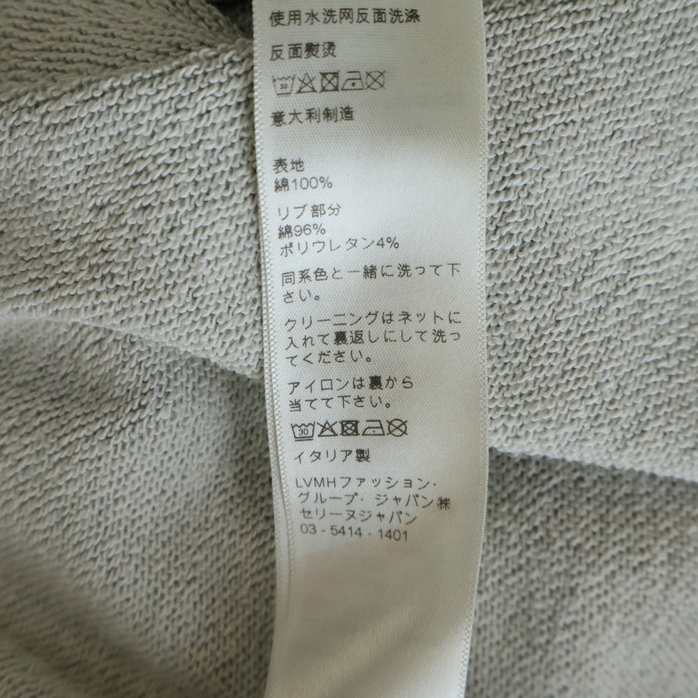 CELINE(セリーヌ) Hoodie ドローコード プルオーバースウェットパーカー フーディー グレー 2Y468052H