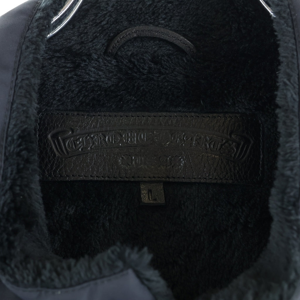 CHROME HEARTS(クロムハーツ) RED PATCH RACING JACKET レッドパッチ レーシングジャケット ブルゾン ブラック