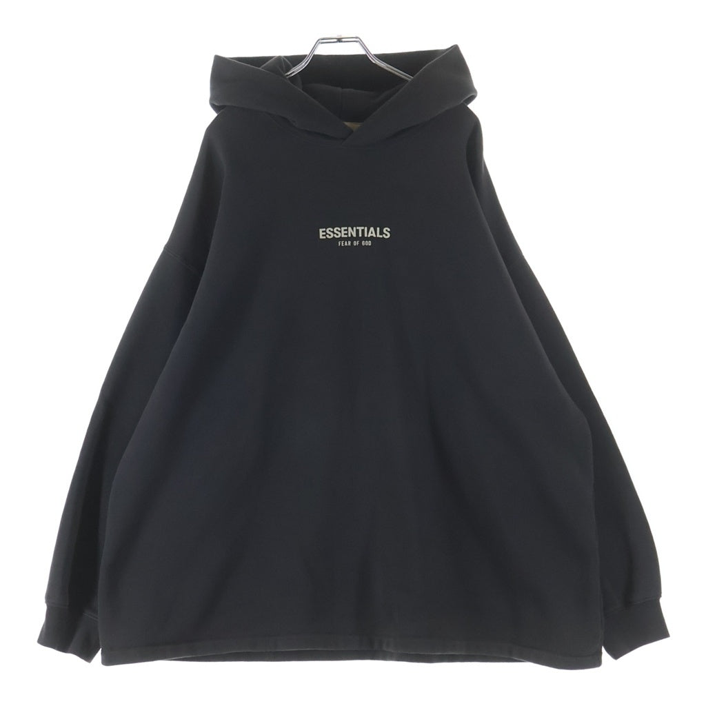 FEAR OF GOD ESSENTIALS(フィアオブゴッド エッセンシャルズ) HOODIE フェルトロゴ プルオーバースウェットパーカー グレー