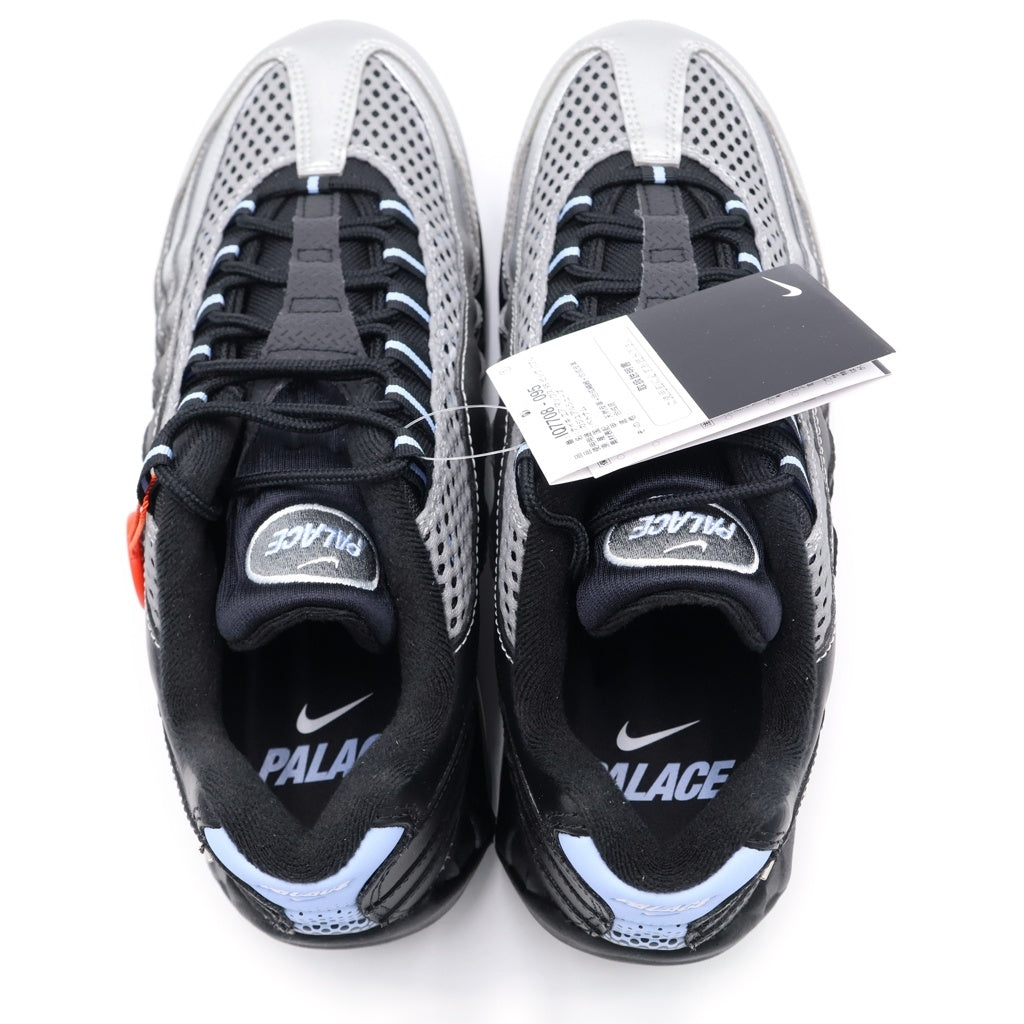 NIKE(ナイキ) × PALACE SKATEBOARDS AIR MAX 95 BIG BUBBLE IQ7708-095 ×パレス エアマックス95 ビッグバブル ローカットスニーカー シルバー US10.5/28.5cm