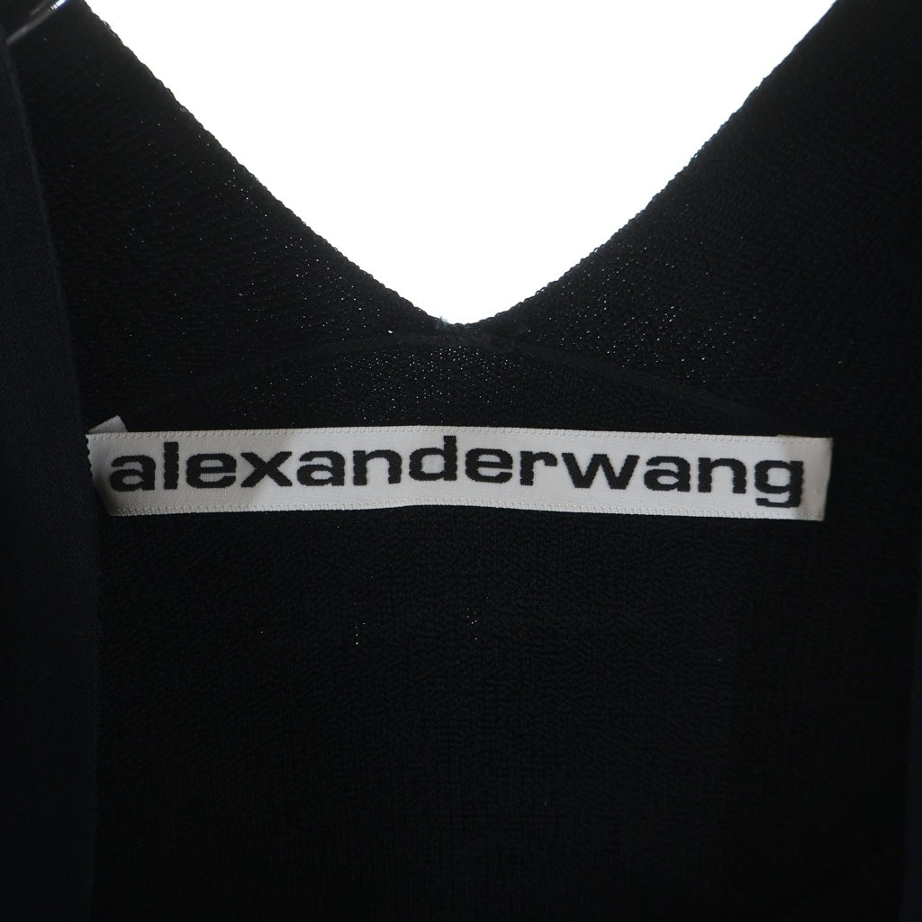 ALEXANDER WANG(アレキサンダーワン) Compact スポーティ ミニワンピース ネイビー 1KC2256020 レディース
