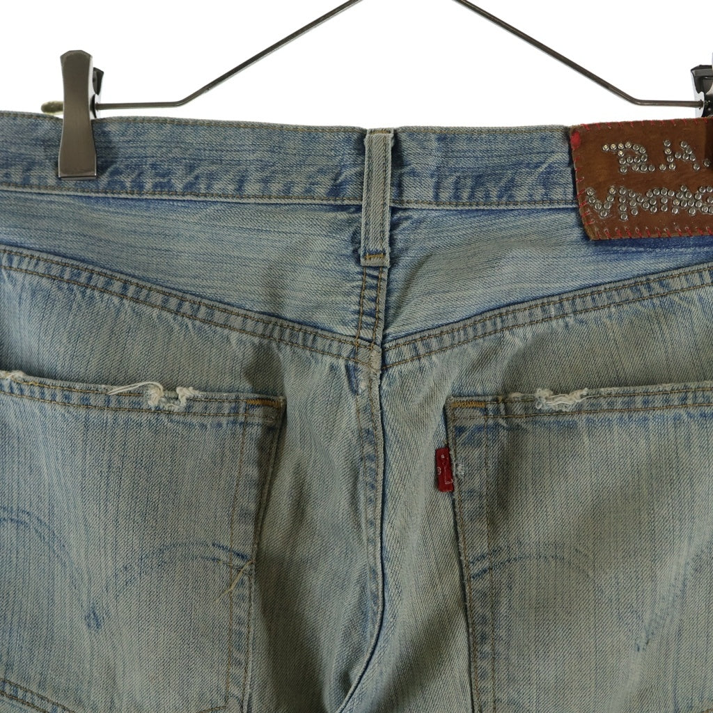 R.H.VINTAGE(ロンハーマンヴィンテージ) ボタンフライ デニムハーフパンツ ショーツ インディゴ