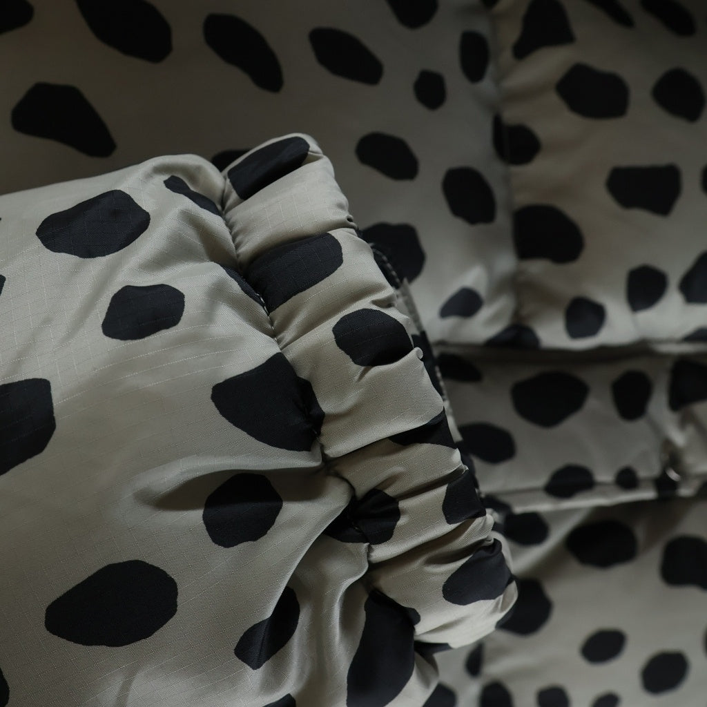 WACKO MARIA(ワコマリア) 24AW ×NANGA LEOPARD DOWN JACKET ナンガ レオパードダウンジャケット グレー