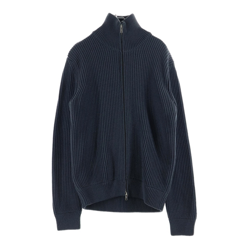 Maison Margiela(メゾンマルジェラ) 07AW ここのえ期 Drivers Knit ドライバーズニット ジップアップウールニットセーター グレー