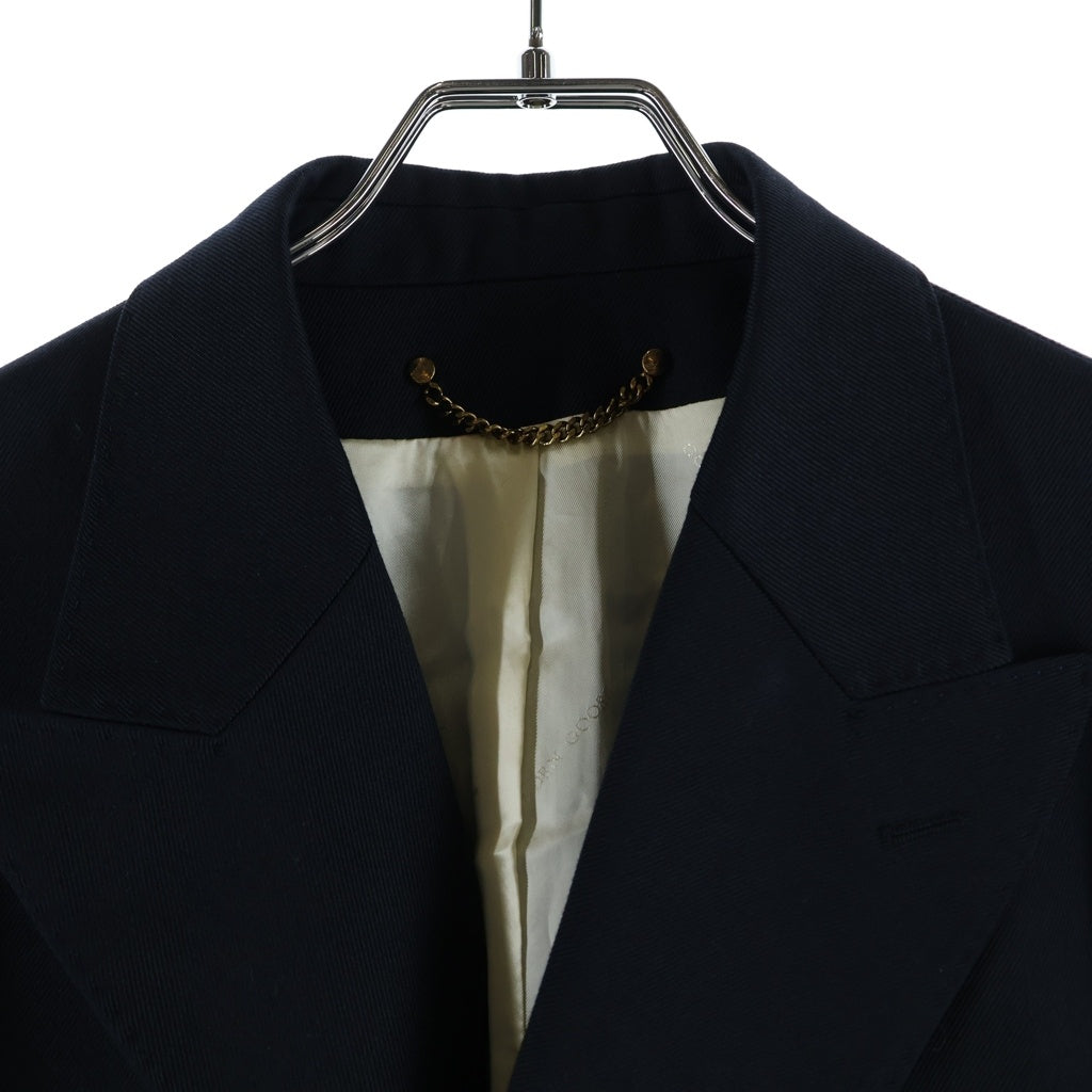 GOLDEN GOOSE DELUXE BRAND(ゴールデングースデラックスブランド) 6B Double Tailored Jacket ダブルブレスト テーラードジャケット ネイビー GMP00835